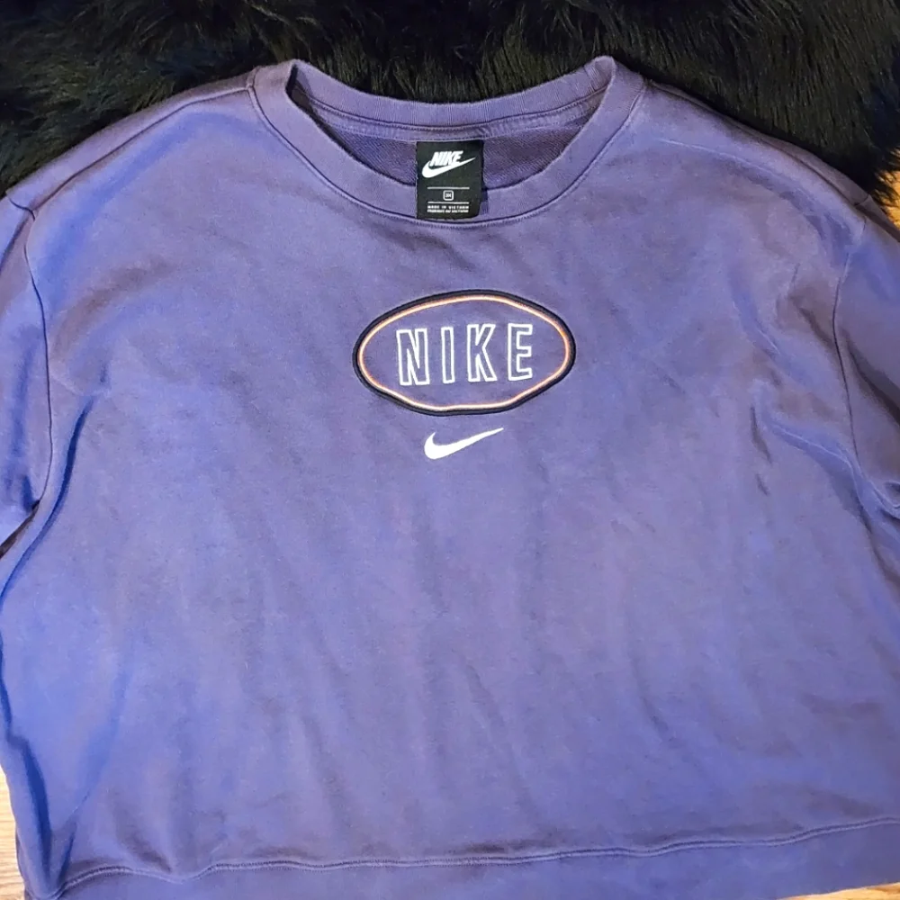 Nike Sportswear Varsity Sweatshirt Oversized Embroidery Swoosh Women's 3X